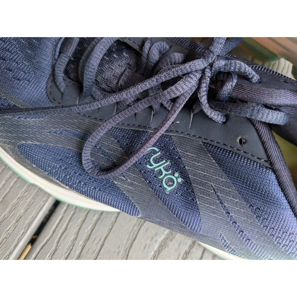 Ryka Devo Plus 2 Women's 9.5 M Running Shoes Blue Teal Sneakers Athleisure